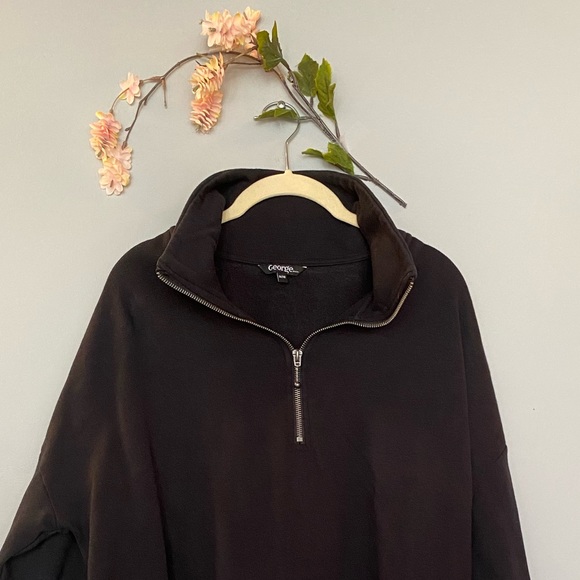 Half Zip | Sweater dress | Sweatshirt dress | Collared dress | Casual - Picture 4 of 10